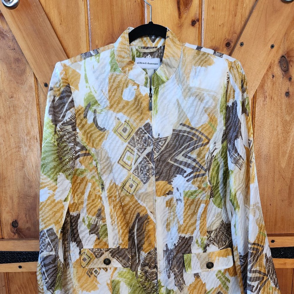 Alfred Dunner vintage shimmery dress jacket